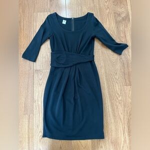 Peruvian Connection Sera Sheath cotton Dress XS Black